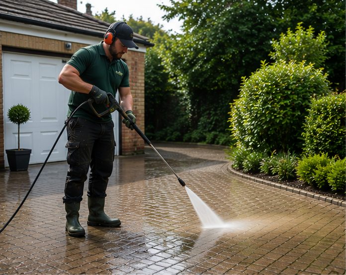 Power Washing by J Lamb Tree Surgery